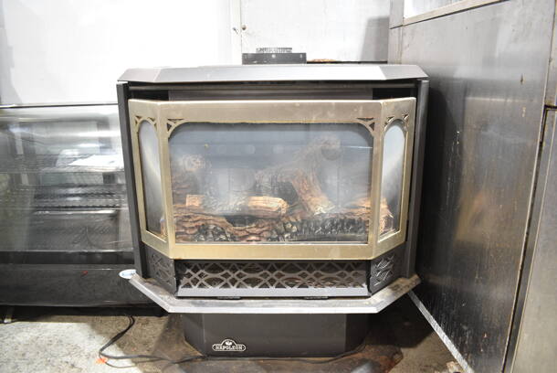 Napoleon GDS50-N Metal Gas Powered Fireplace.  - Image 3 of 8