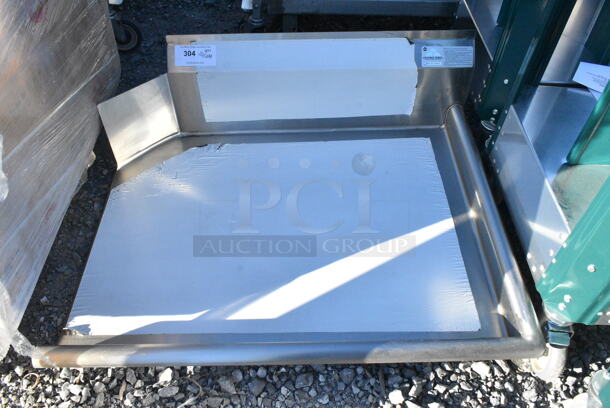 BRAND NEW! Advance Tabco DTC-S70-36R-X Stainless Steel Commercial Right Side Clean Dish Table.  - Image 2 of 5