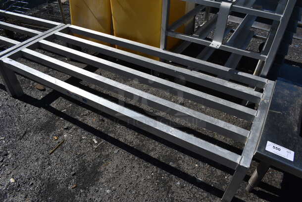 Metal Commercial Dunnage Rack. 60x24x12 - Image 2 of 3
