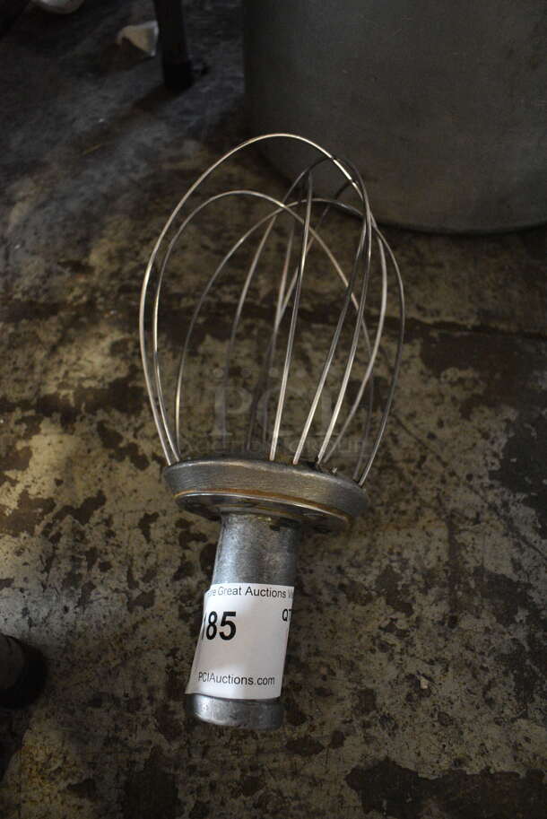 Metal Commercial 20 Quart Balloon Whisk Attachment for Hobart Mixer. 6x6x13