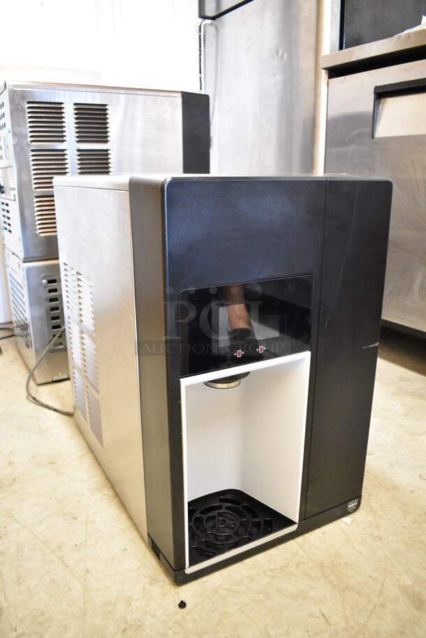 BRAND NEW SCRATCH AND DENT! 2024 Follett 15CI112A-IW-CL-ST-00 Champion 15 Series Chewblet Countertop Ice Maker and Water Dispenser with 15 lb. Bin and Filter. 100 lb. 115 Volts, 1 Phase.  - Image 3 of 6