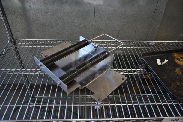 ALL ONE MONEY! Tier Lot of Various Items Including Metal Parts and Poly Trays - Image 2 of 3