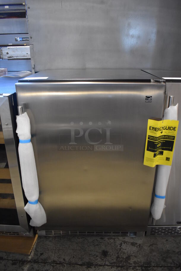 BRAND NEW! Danby Silhouette DAR055D1BSSPR Stainless Steel Beverage Cooler. 115 Volts, 1 Phase. 24x26x35. Tested and Working! - Image 1 of 11