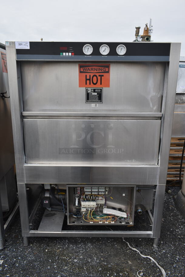 DSI SD-20-ELEL Stainless Steel Commercial Floor Style Pot and Pan Washer. 480 Volts, 3 Phase. - Image 1 of 8