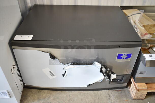 BRAND NEW SCRATCH AND DENT! 2023 Manitowoc IDT0300A-161 Indigo NXT 30" Air Cooled Full Dice Cube Ice Machine. 305 lb. 115 Volts, 1 Phase.  - Image 2 of 5