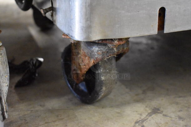 Round O Matic R-900 Stainless Steel Commercial Floor Style Dough Rounder on Commercial Casters. 115 Volts, 1 Phase. 37x37x44. Tested and Working! - Image 6 of 7