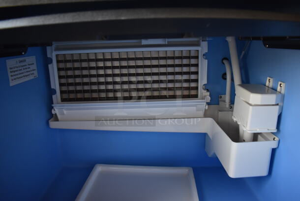 BRAND NEW! 2022 Avantco Ice UC-F-210-A Stainless Steel Commercial Undercounter Self Contained Full Cube Ice Machine/ Produces 222 lb per day. 115 Volts, 1 Phase. 26x26.5x39. Tested and Working! - Image 5 of 7