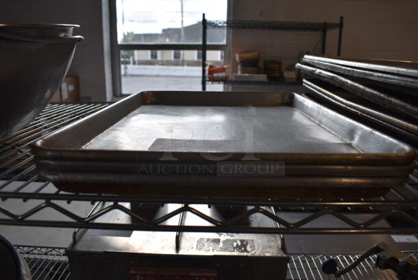 3 Metal Half Size Baking Pans. 13x18x1. 3 Times Your Bid! - Image 3 of 3