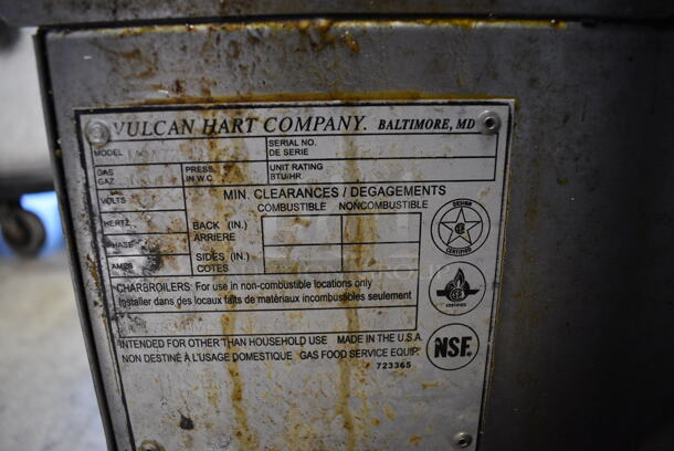 LATE MODEL! Vulcan MSA72 Stainless Steel Commercial Countertop Natural Gas Powered Flat Top Griddle w/ Thermostatic Controls. 162,000 BTU. 73x40x25 - Image 8 of 8
