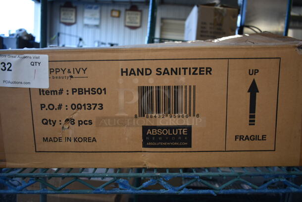 Box of 13 BRAND NEW Bottles of Poppy & Ivy Hand Sanitizer. - Image 4 of 5