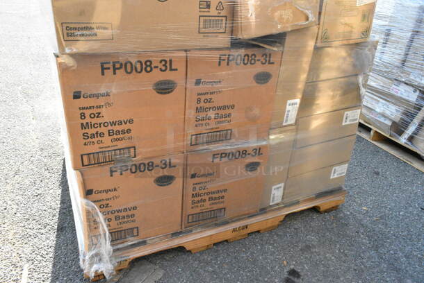 43 BRAND NEW! Boxes Including FT71425 Tamper Evident Beverage Carrier, Sabert Containers, FP008-3L 8 oz Containers. 43 Times Your Bid!  - Image 8 of 8