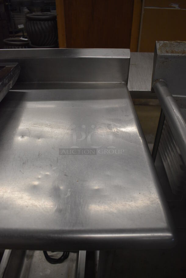 Stainless Steel Commercial Table w/ Back Splash. 60x24x40 - Image 3 of 3