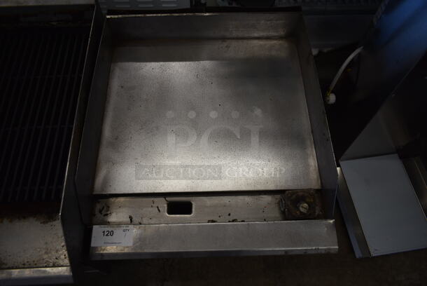 Stainless Steel Commercial Countertop Natural Gas Powered Flat Top Griddle. - Image 2 of 4