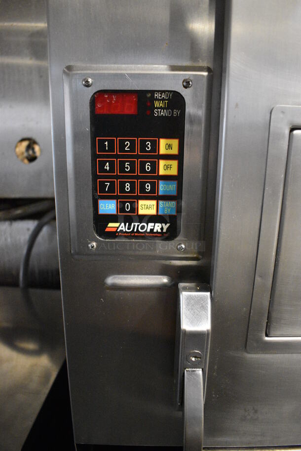 Autofry Model MTI-40E Stainless Steel Commercial Floor Style Electric Powered Ventless Fryer. 240 Volts, 1 Phase. 36x32x64 - Image 4 of 8