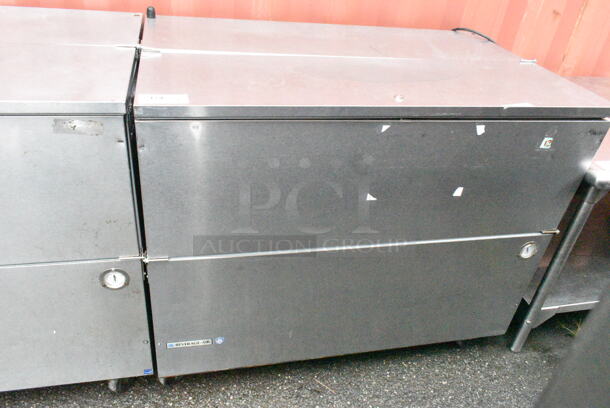 Beverage Air SM49N Stainless Steel Commercial Milk Cooler on Commercial Casters. 115 Volts, 1 Phase.  - Image 1 of 8
