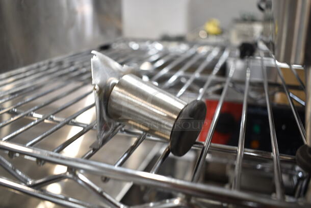 2024 Crosson CF-20 Stainless Steel Commercial Countertop Electric Powered 2 Bay Fryer w/ 2 Metal Fry Baskets. 120 Volts, 1 Phase. - Image 8 of 10