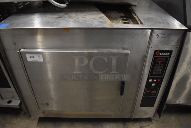 Groen Stainless Steel Commercial Natural Gas Powered Steam Cabinet. 44x40x39 - Image 1 of 5
