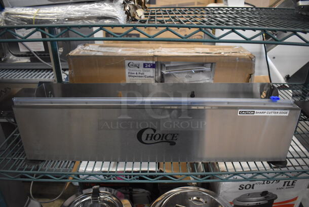 BRAND NEW IN BOX! Choice Film & Foil Dispenser Cutter. 27x7x8 - Image 1 of 4