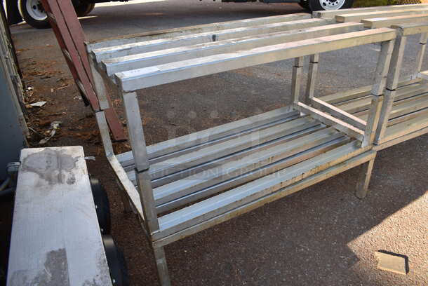3 Metal Dunnage Racks. 48x24.5x12. 3 Times Your Bid! - Image 3 of 3