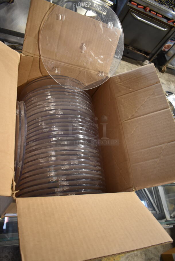 ALL ONE MONEY! Lot of Clear Poly Round Discs - Image 3 of 3