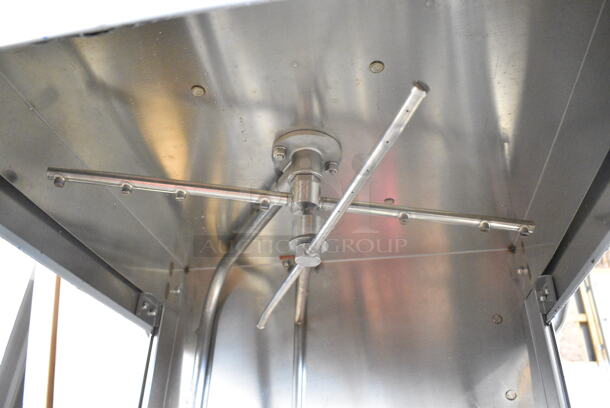 BRAND NEW SCRATCH AND DENT! 2024 Noble HT-180EC3 Stainless Steel Commercial Single Cycle High Temperature Dishwasher, 208/230 Volts, 3 Phase.  - Image 7 of 10