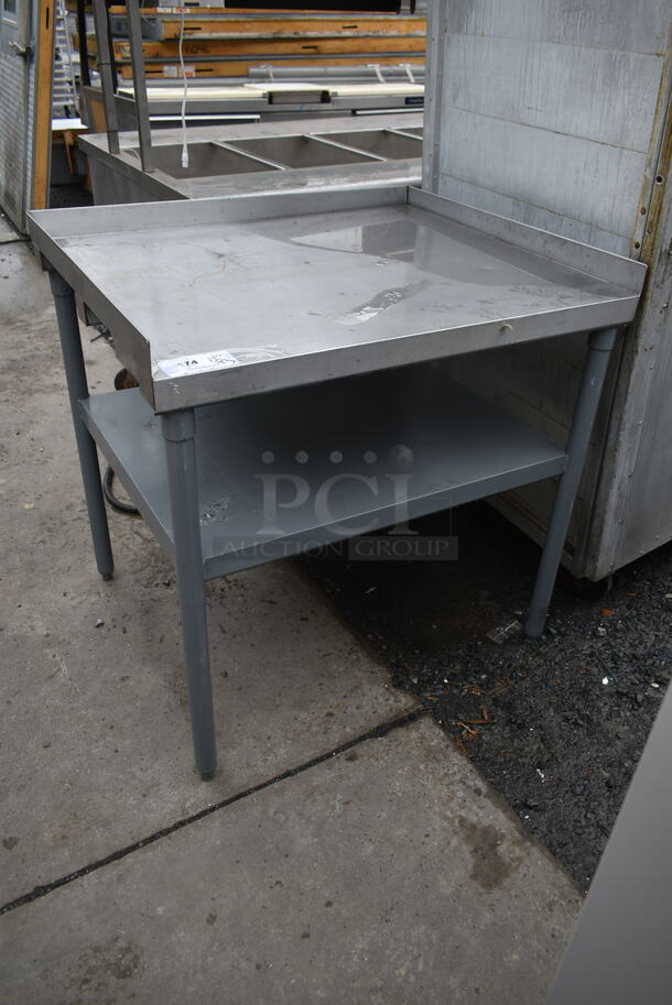 Stainless Steel Commercial Equipment Stand w/ Under Shelf.  - Image 1 of 4