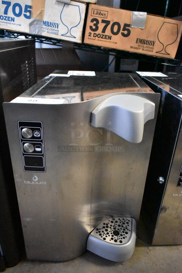 BluPura WAVE LIGHT 60I.T Stainless Steel Countertop Hot & Chilled Water Dispenser. 115 Volts, 1 Phase.  - Image 1 of 5