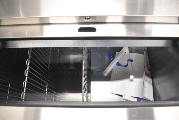 BRAND NEW! 2019 True TD-65-24-HC Stainless Steel Commercial Bottled Back Bar Cooler w/ 2 Sliding Lids. 115 Volts, 1 Phase. 64.5x27x33.5. Tested and Working! - Image 4 of 7