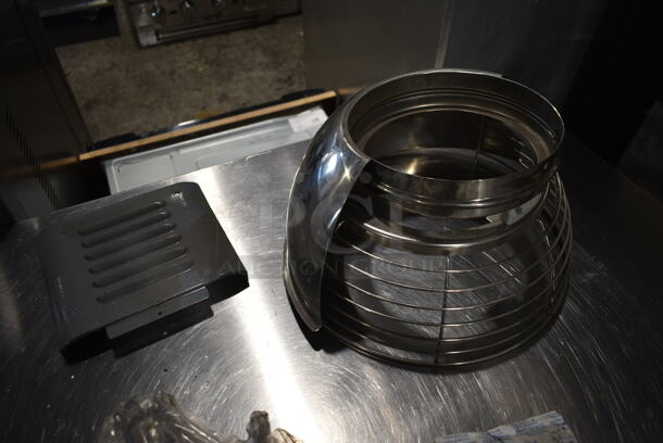 ALL ONE MONEY! Lot of BRAND NEW! Mixer Items; Stainless Steel Mixing Bowl, Bowl Guard, Paddle, Whisk and Dough Hook Attachment. - Image 4 of 6