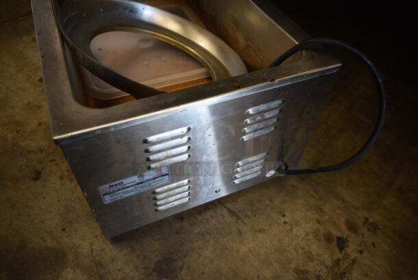 Winco FW-S600 Stainless Steel Commercial Countertop Food Warmer. 120 Volts, 1 Phase. Tested and Working! - Image 5 of 7
