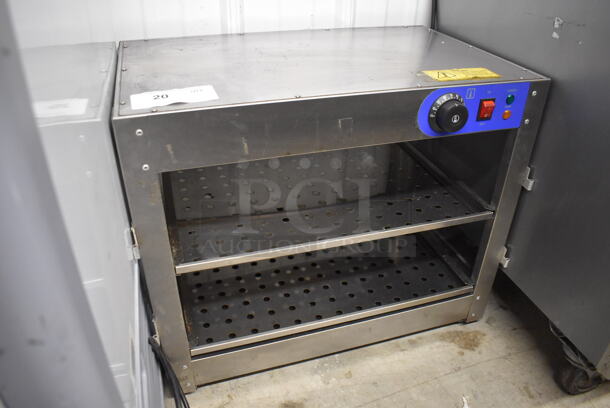 Stainless Steel Commercial Countertop Heated Display Case w/ Thermostatic Control. 24x16x20 - Image 3 of 7