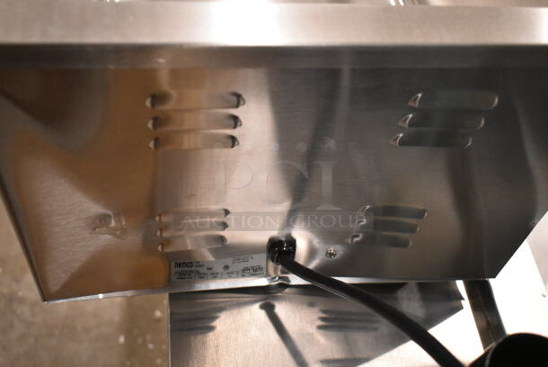 BRAND NEW SCRATCH AND DENT! 2024 Nemco 6055A-CW Stainless Steel  12" x 20" Countertop Food Cooker / Warmer. 120 Volts, 1 Phase. Tested and Working! - Image 6 of 7