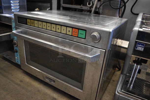 Panasonic Pro II NE-3280 Stainless Steel Commercial Countertop Electric Powered Microwave Oven. 208-240 Volts, 1 Phase. 26x21x19 - Image 2 of 5