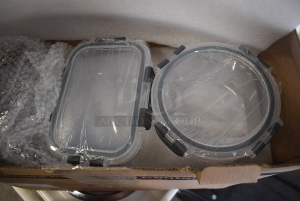 Box of BRAND NEW Nutrichef NCGLGY Glass Food Containers - Image 5 of 5
