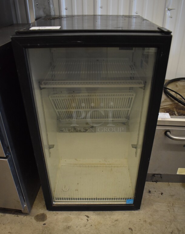 Frigoglass UR30-CC ENERGY STAR Metal Mini Cooler Merchandiser w/ Poly Coated Racks. 115 Volts, 1 Phase. Tested and Working!