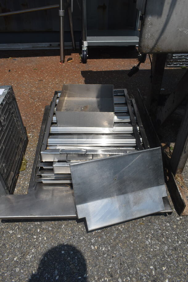 ALL ONE MONEY! Lot of Various Metal Items Including Grease Hood Filters - Image 1 of 3