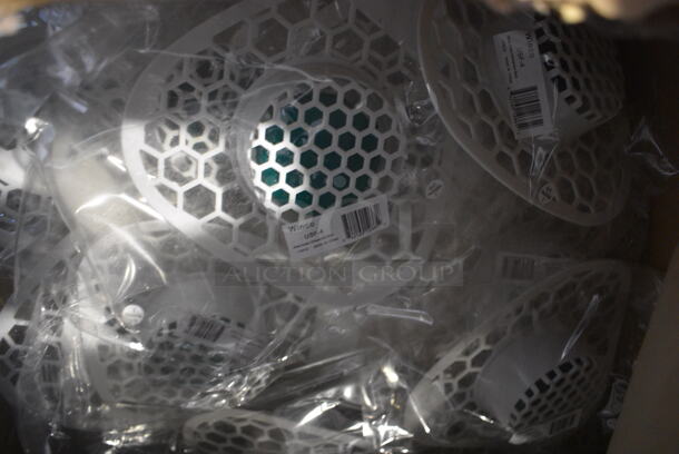 ALL ONE MONEY! Lot of BRAND NEW Winco USF-4 Urinal Screens w/ Deodorizer Blocks. - Image 3 of 4