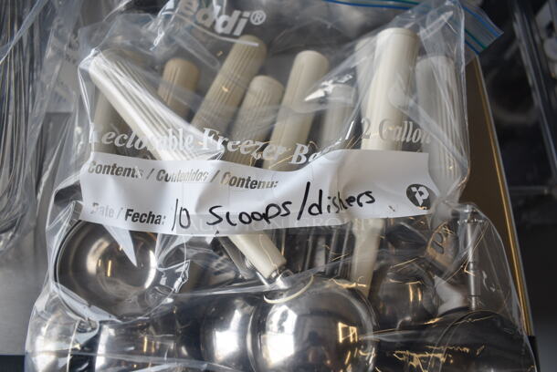 ALL ONE MONEY! Lot of Various Utensils Including Dishers and Whisks.  - Image 3 of 8