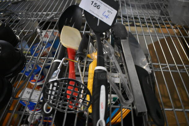 ALL ONE MONEY! Lot of Various Utensils Including Spatula and Masher! - Image 3 of 4