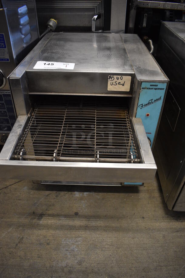 Modern 28ST Stainless Steel Commercial Countertop Electric Powered Conveyor Toaster Oven. 208 Volts. 15x27x17 - Image 5 of 6