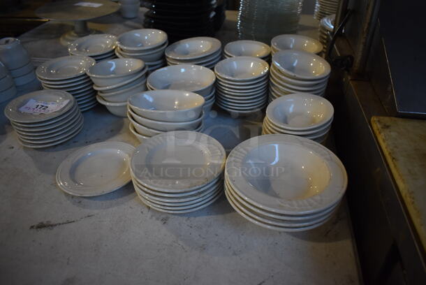 ALL ONE MONEY! Lot of 27 Saucers, 71 Bowls, 7 Plates, 4 Pasta Plates,  - Image 7 of 7