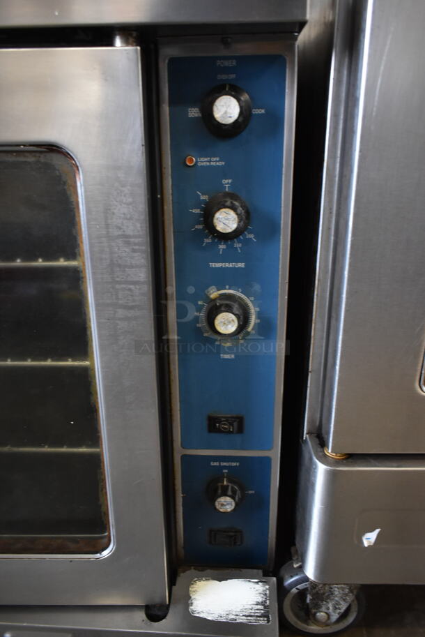 Stainless Steel Commercial Full Size Convection Oven w/ View Through Doors, Metal Oven Racks and Thermostatic Controls. Comes w/ Legs! - Image 3 of 4