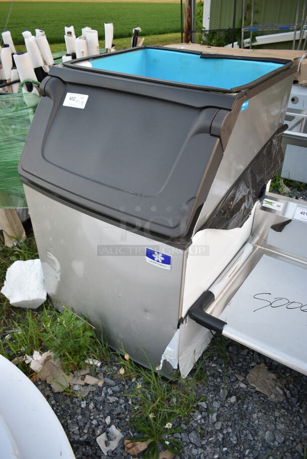 BRAND NEW SCRATCH AND DENT! Manitowoc D570 Stainless Steel Ice Storage Bin - 532 lb.   - Image 2 of 5