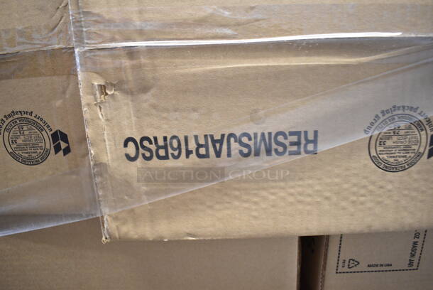 PALLET LOT of 24 Boxes of 64 BRAND NEW IN BOX! RESMSJAR16RSC 16 oz Mason Jars. 24 Times Your Bid! - Image 5 of 6