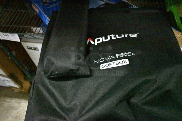 6 Various Items Including Cuisinart GR-4N Panini Press, Aputure Nova P600c Bag, 3 BRAND NEW Bamboo Cutting Board Stove Toppers. 6 Times Your Bid!  - Image 5 of 12
