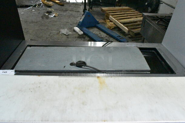 2018 True TSSU-48-12-HC Stainless Steel Commercial Prep Table. 115 Volts, 1 Phase. Tested and Powers On But Does Not Get Cold  - Image 2 of 6