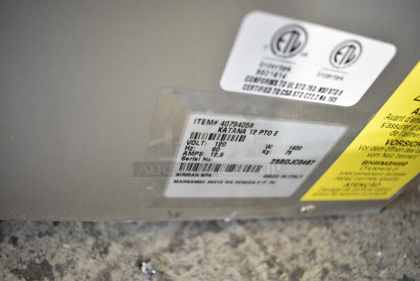BRAND NEW SCRATCH AND DENT! Sirman 40794058 Stainless Steel Commercial Countertop Buffalo Chopper w/ S Blade. 120 Volts, 1 Phase. Tested and Working! - Image 7 of 7
