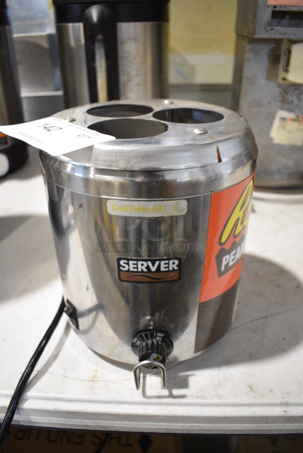 Server Model SBW Stainless Steel Commercial Countertop Food Warmer. 120 Volts, 1 Phase. 8x9x9. Tested and Working!