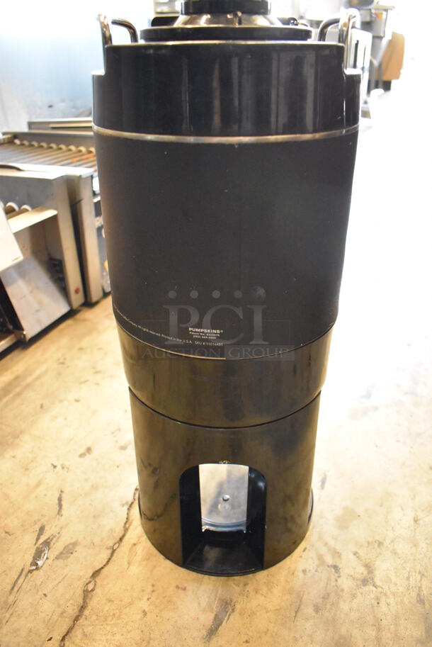 2 Black Poly Coffee Satellite Dispensers. 9.5x13x22.5. 2 Times Your Bid! - Image 5 of 6