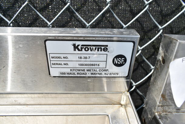 Krowne 18-30-7 Stainless Steel Ice Bin w/ Cold Plate and Speedwell. - Image 6 of 6